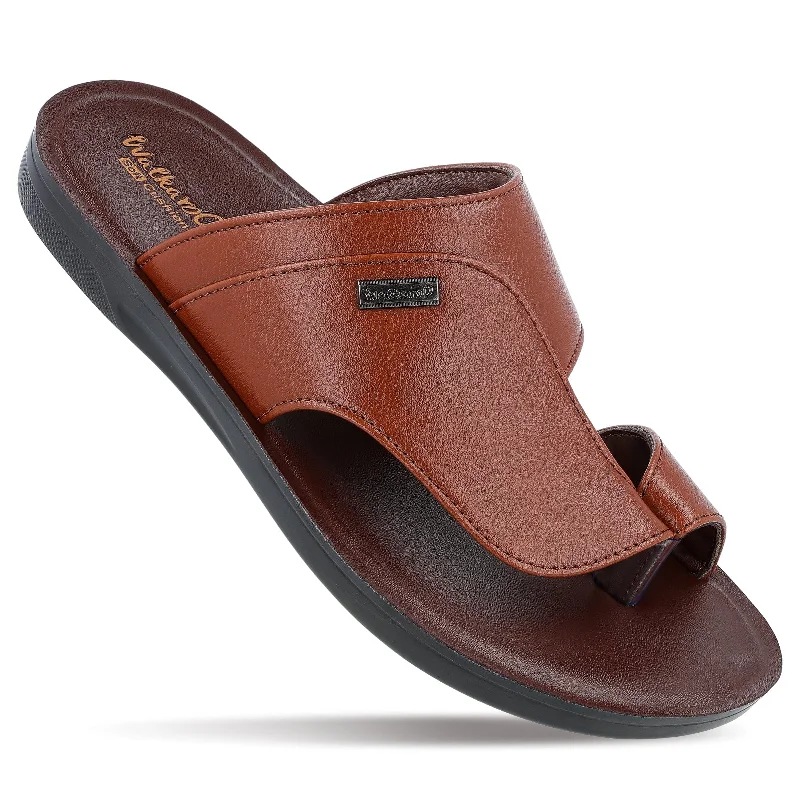 Men's sandals with a pointed toe for a stylish lookMen's Daily Wear and Office Sandals - WE1330 B Brown