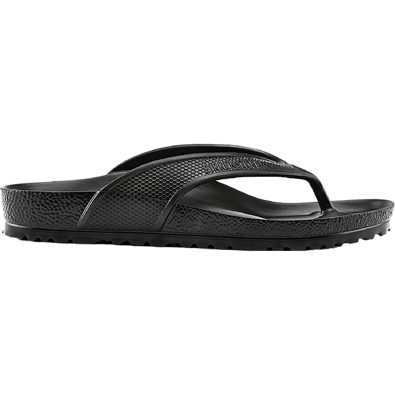 Men's sandals with a wide strap for supportUnisex Birkenstock Honolulu Black EVA Unisex Sandals
