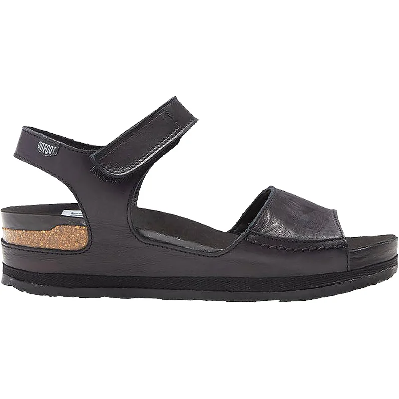 Men's sandals with a cushioned footbedWomen's On Foot Cynara 203 Tucson Black Leather