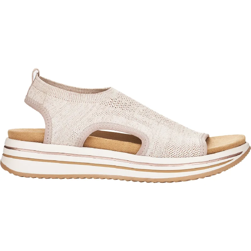 Men's sandals in a neutral color like black or brownWomen's Remonte R2955-02 Jocelyn 55 Light Rose Knit Fabric