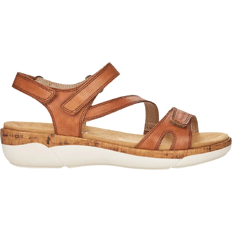 Flip - flop style men's sandals for beach wearWomen's Remonte R6850-22 Jocelyn 50 Tan Leather