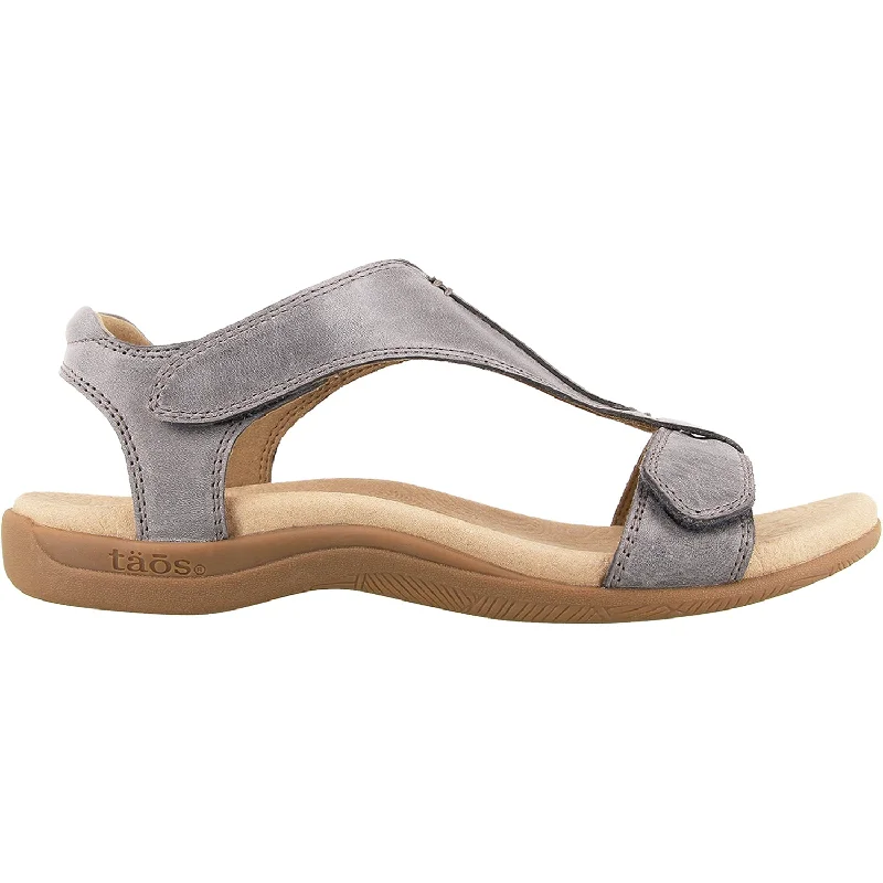 Flip - flop style men's sandals for beach wearWomen's Taos The Show Steel Leather