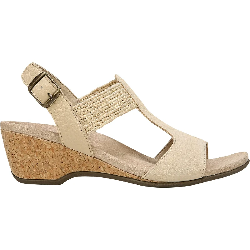 Men's sandals with a flexible sole for easy movementWomen's Vionic Kaytie Semolina Suede/Leather