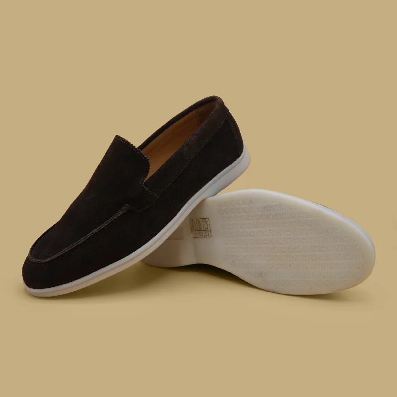 Men's loafers with a flexible sole for easy movement6398 - Cocoa Bean