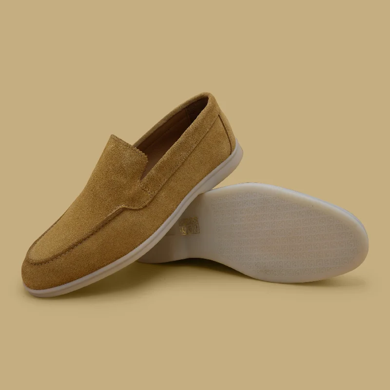 Men's loafers with a memory foam insole6398 - Biscotti