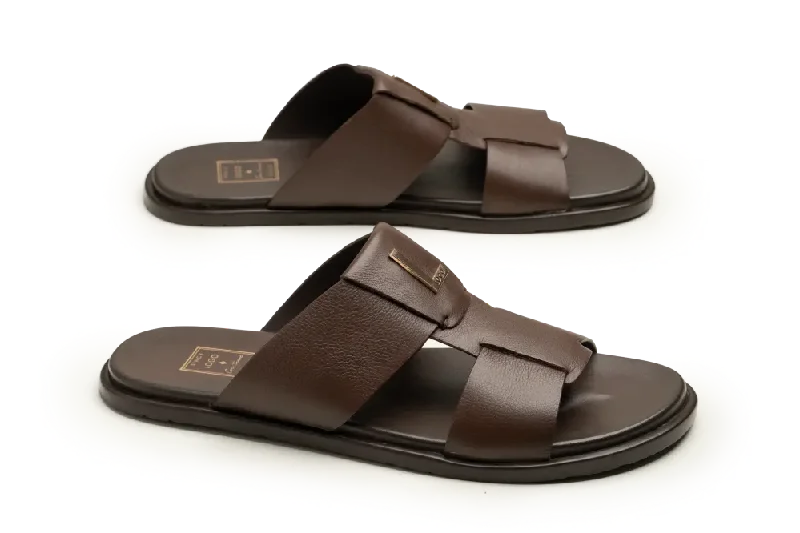 Men's slippers with a memory foam insoleLOGO 7890 BRA
