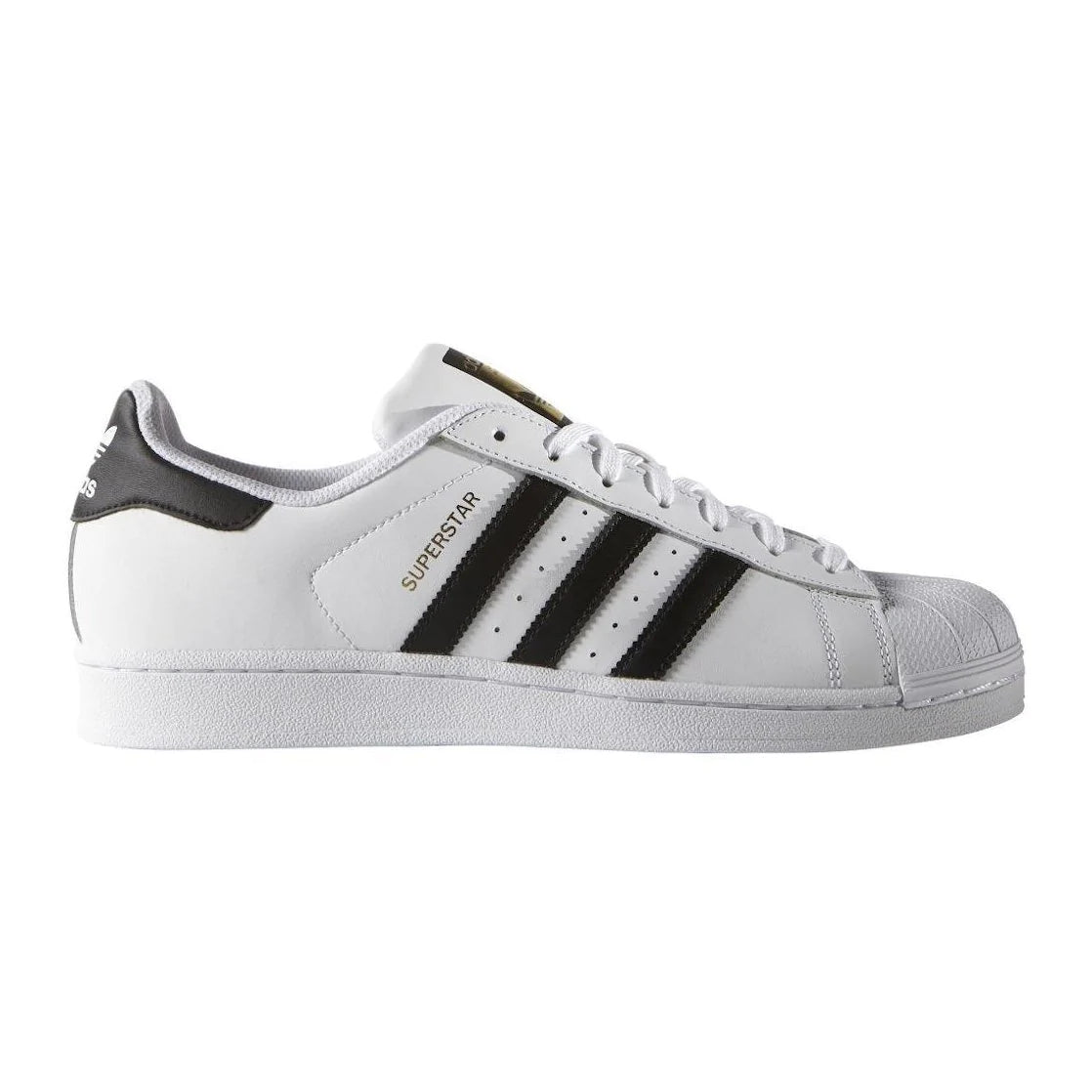 Men's Oxfords with a high - quality leather upperAdidas Women's Superstar White/Black