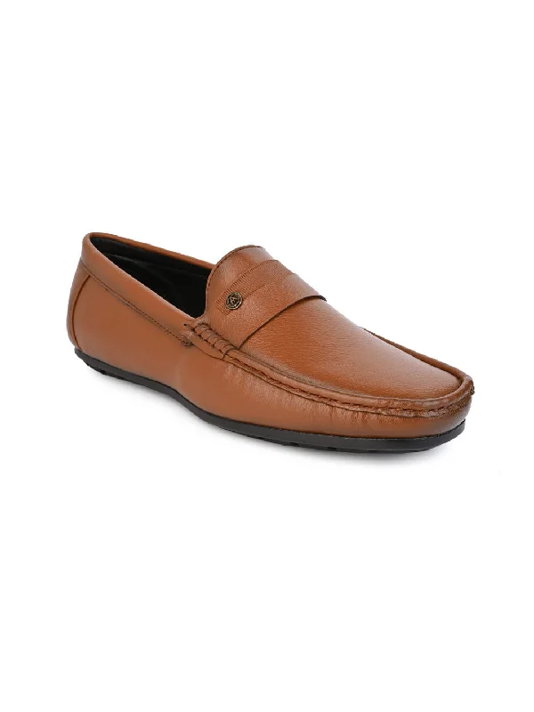 Men's loafers with a cushioned footbedAlberto Torresi Premium Benny Broad Fit Slip On Saddel Loafer
