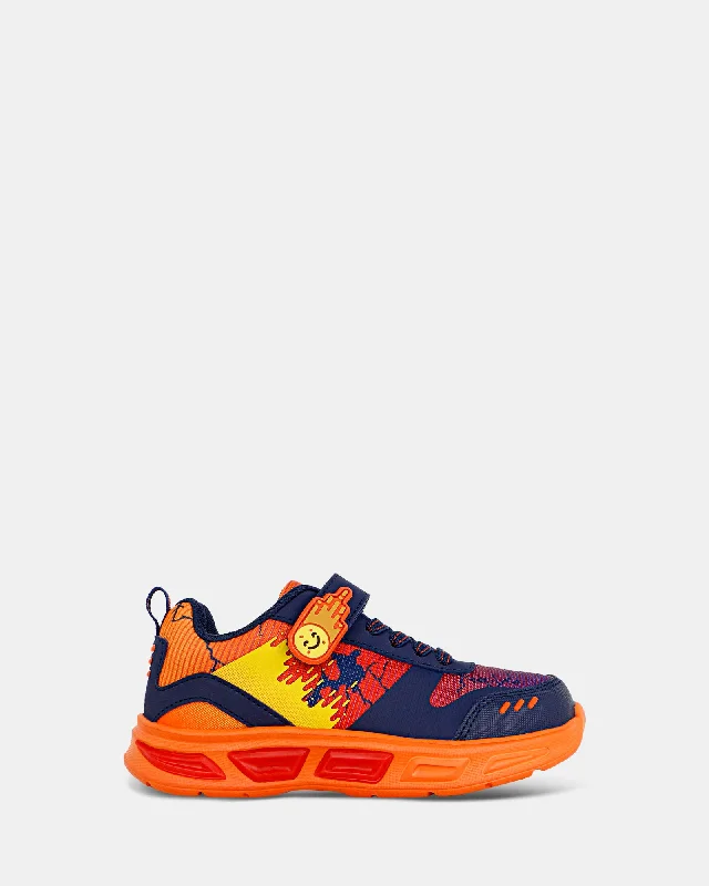 Men's loafers with a rubber sole for durabilityAlex Blue/Orange