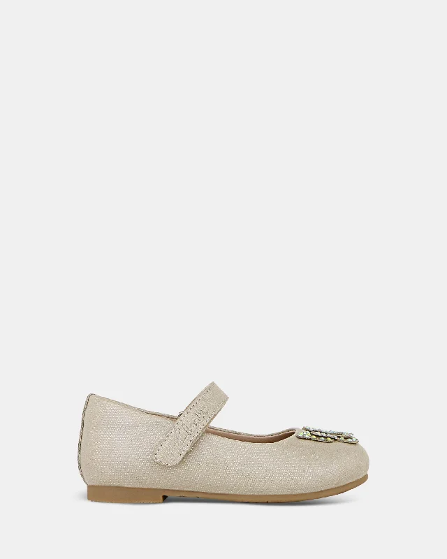 Men's loafers with a decorative buckleArabella Junior Gold