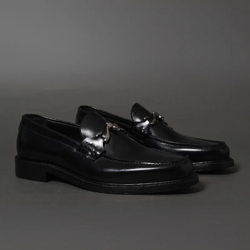 Men's loafers with a cushioned footbedB42214 Black