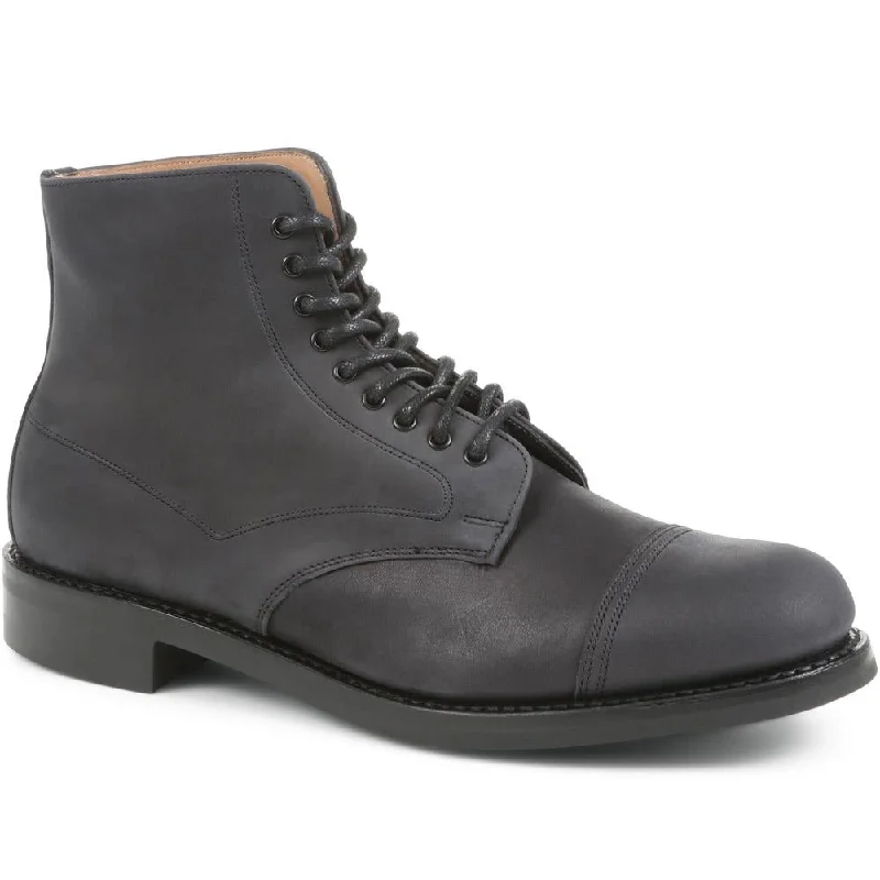 Men's casual shoes with a contrast sole colorBarrow Derby Boots - BARROW / 321 167