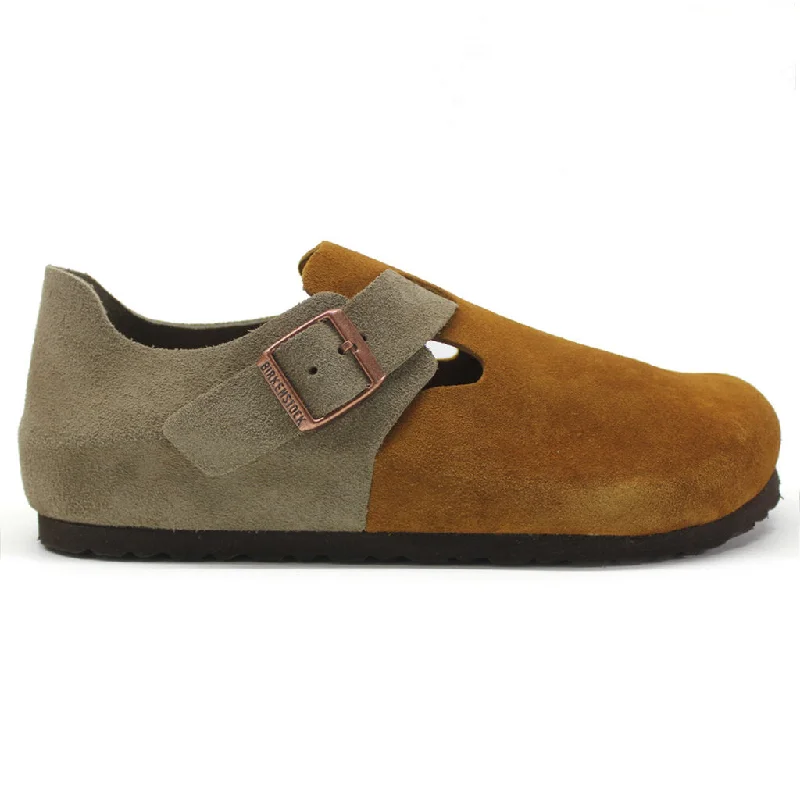 Men's casual sneakers with a mesh upperLondon BS Suede Leather Unisex Casual Shoes