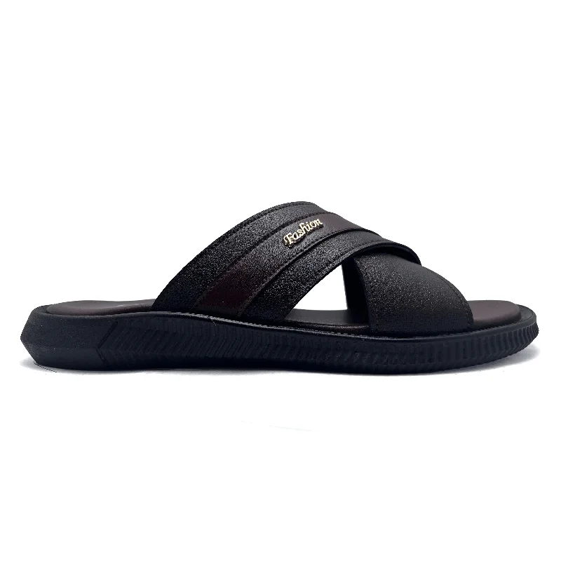 Men's slippers with a soft, flexible soleBrown Casual Slipper