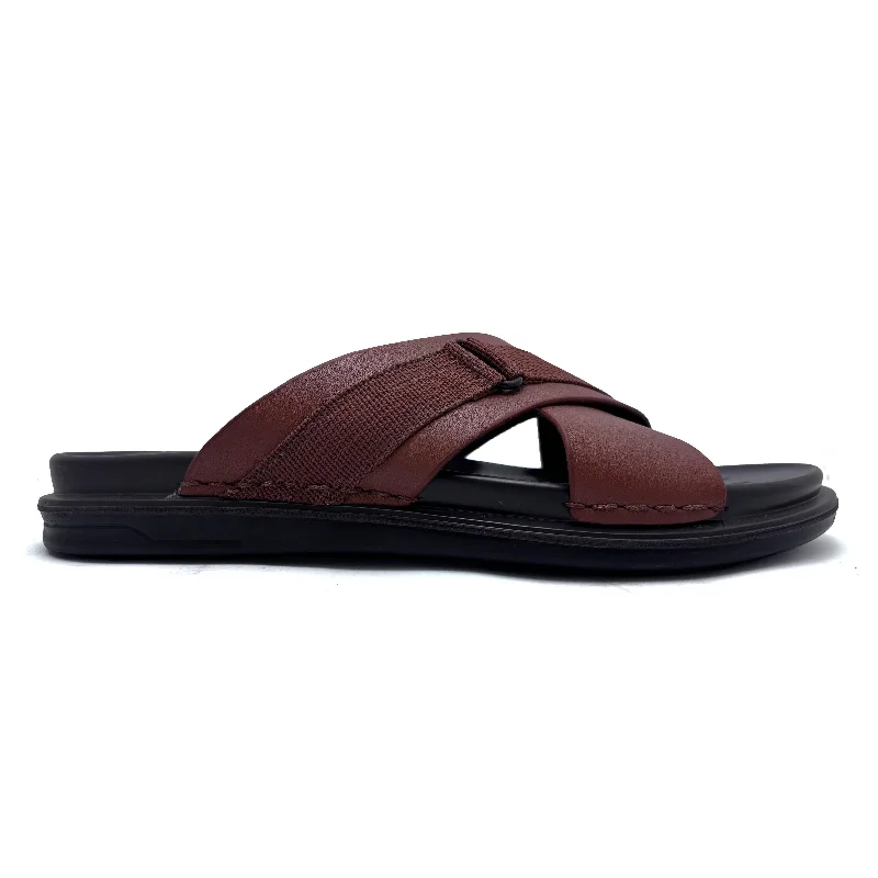 Men's slippers with a pointed toe for a stylish appearanceBrown Casual Slipper