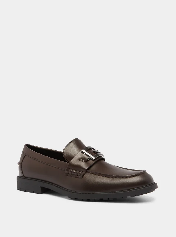 Men's loafers with a memory foam insoleBrown Dremmer Loafers