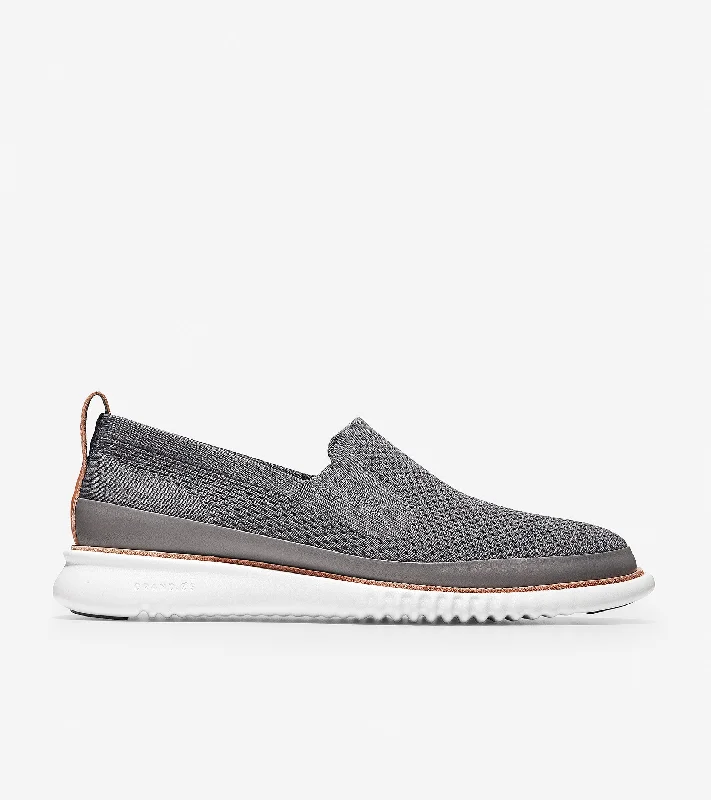 Men's loafers with a cushioned footbed2.ZERØGRAND Slip-On
