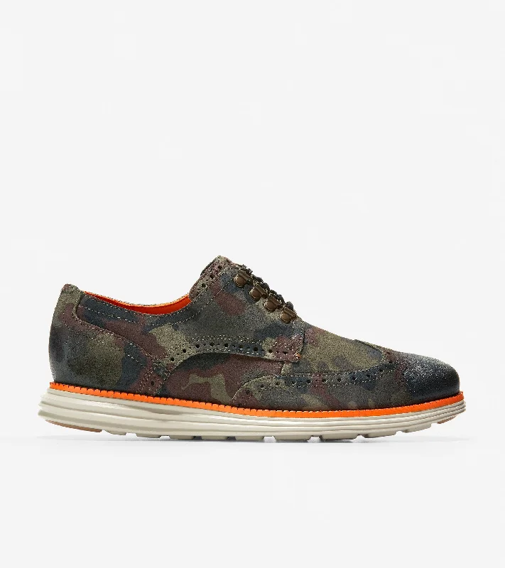 Men's Oxfords with a high - quality leather upperMen's ØriginalGrand Wingtip Oxfords