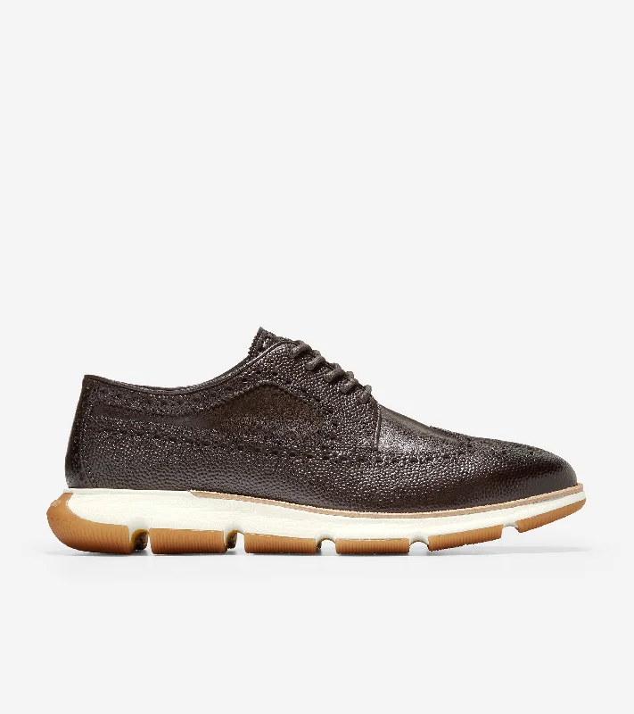 Men's Oxfords with a cap - toe design and a rubber heelMen's 4.ZERØGRAND Longwing Oxfords