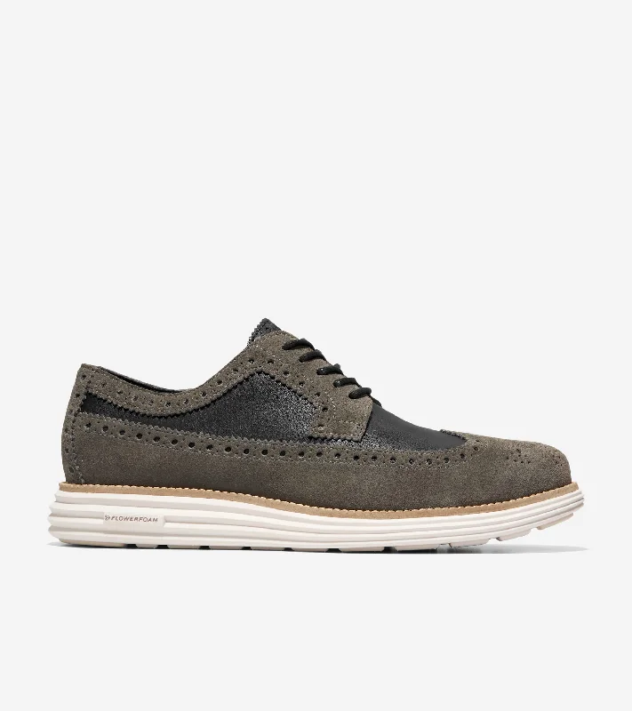 Men's Oxfords with a perforated leather strap for ventilationMen's ØriginalGrand Remastered Longwing Oxfords