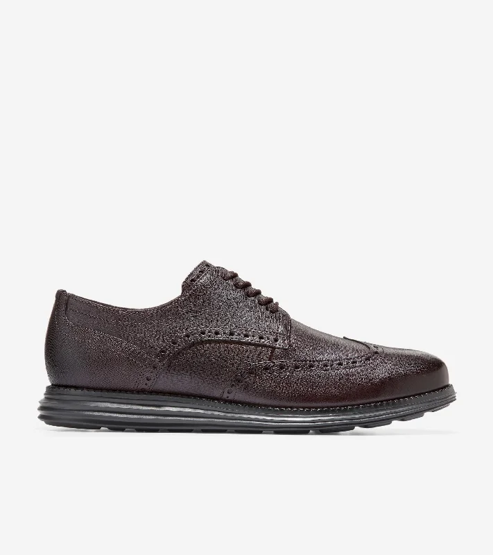 Men's Oxfords with a high - quality leather upperMen's ØriginalGrand Wingtip Oxfords