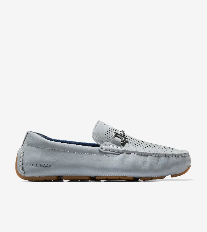 Men's loafers with a tassel front for a classic lookMen's Grand Laser Bit Driving Loafers