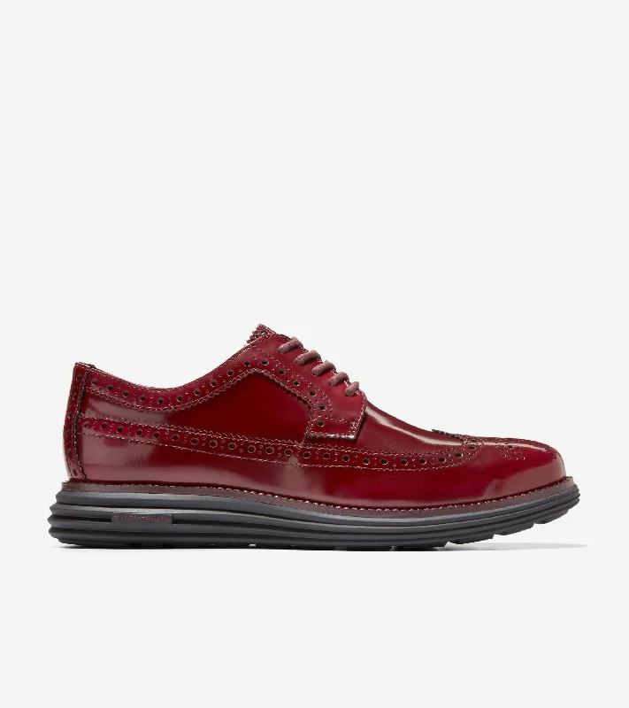 Men's Oxfords with a low - heeled design and a square toeMen's ØriginalGrand Remastered Longwing Oxfords