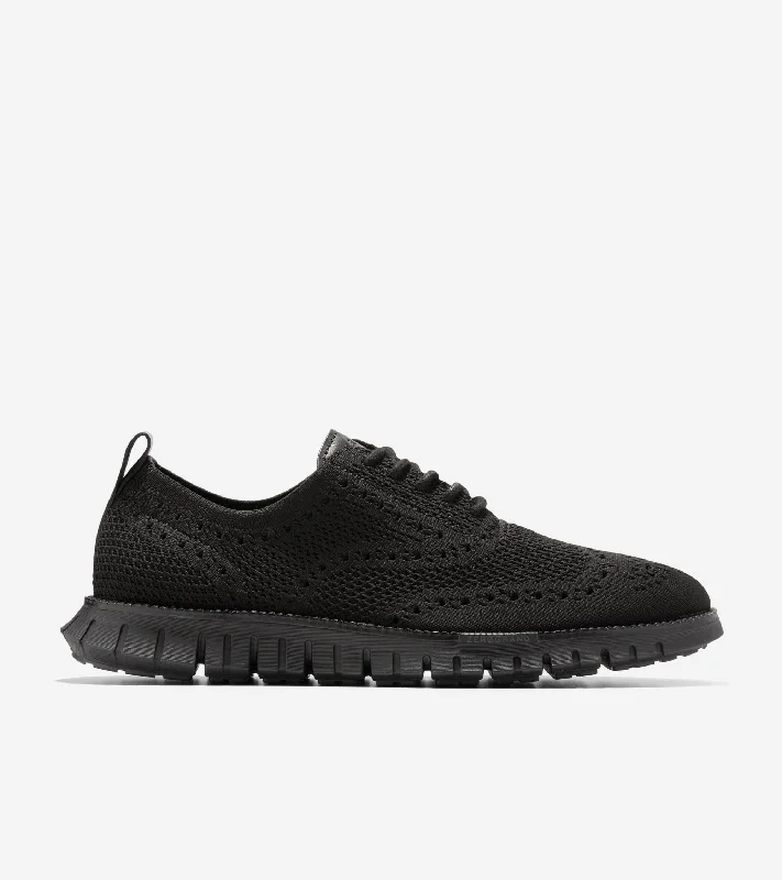 Men's Oxfords with a padded collar for a comfortable fitMen's ZERØGRAND Remastered Stitchlite™ Wingtip Oxford