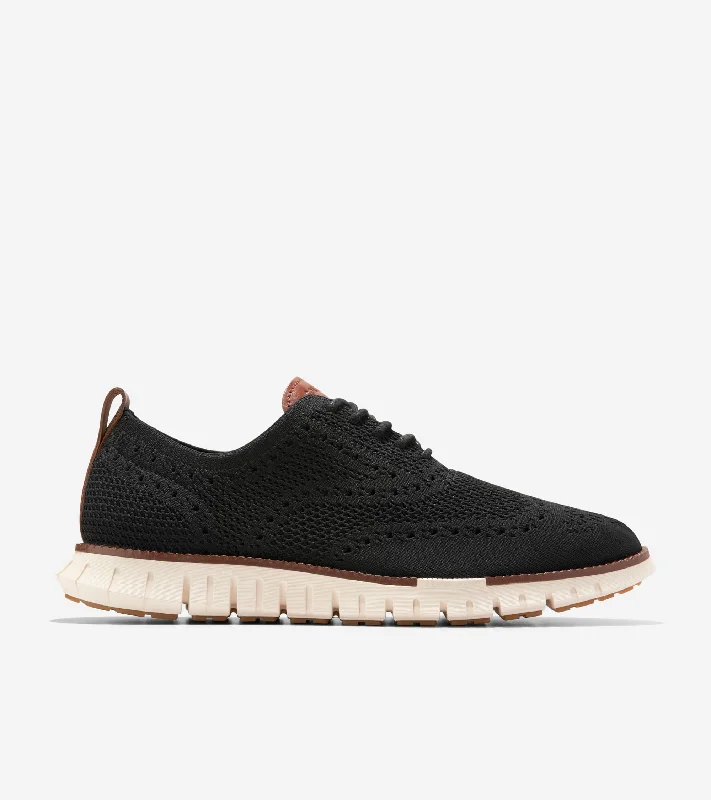 Men's Oxfords with a lace - up closure and a narrow fitMen's ZERØGRAND Remastered Stitchlite™ Wingtip Oxford