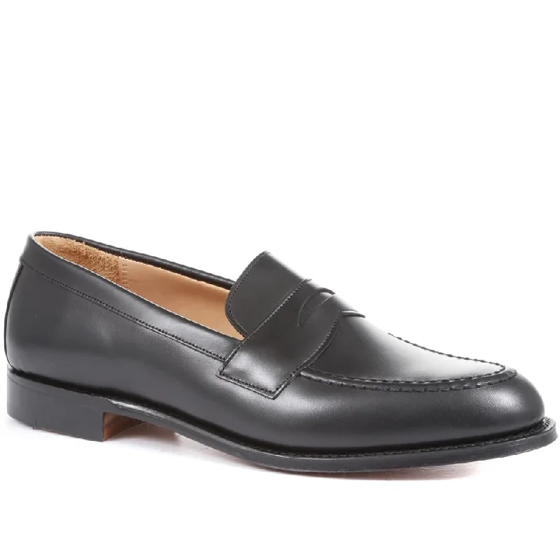Suede men's casual shoes in earthy tonesCannon Leather Penny Loafers - CANNON / 27192082