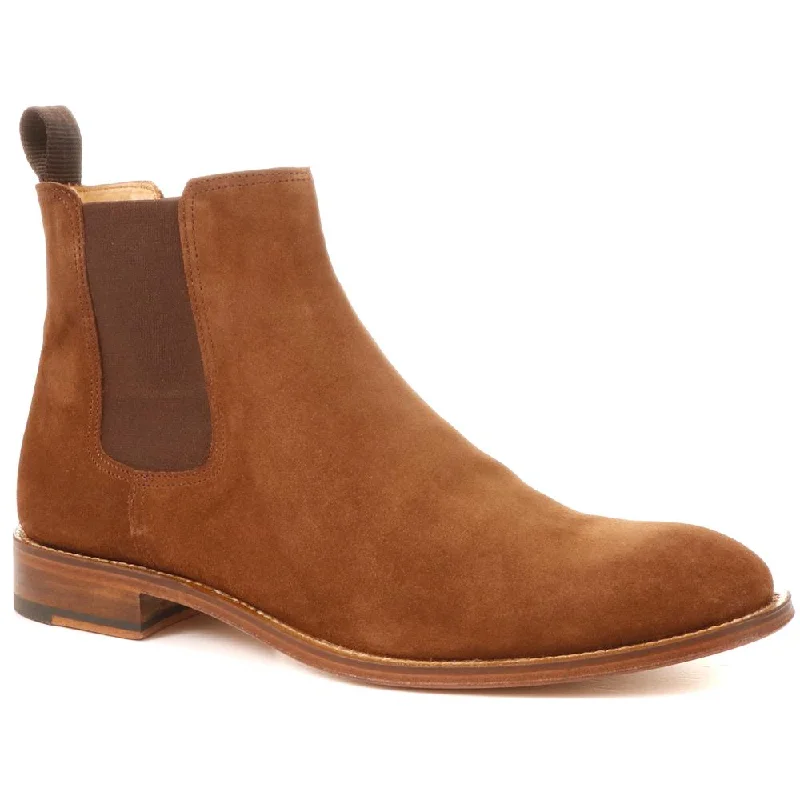 Men's casual shoes with a metallic trimCheltenham Handmade Chelsea Boots - CHELTENHAM / 322 868