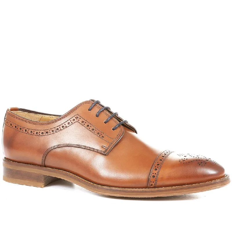 Loafers - style men's casual shoes for a relaxed vibeChino Leather Derby Brogues - CHINO / 321 992