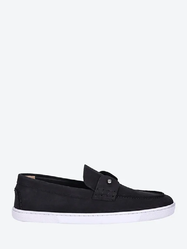 Men's loafers with a smooth leather finishChambeliboat leather loafers