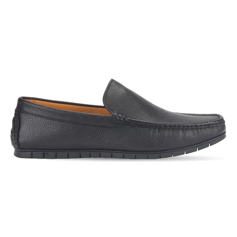Slip - on men's loafers for easy wearElias dual-tone fusion leather moccasin