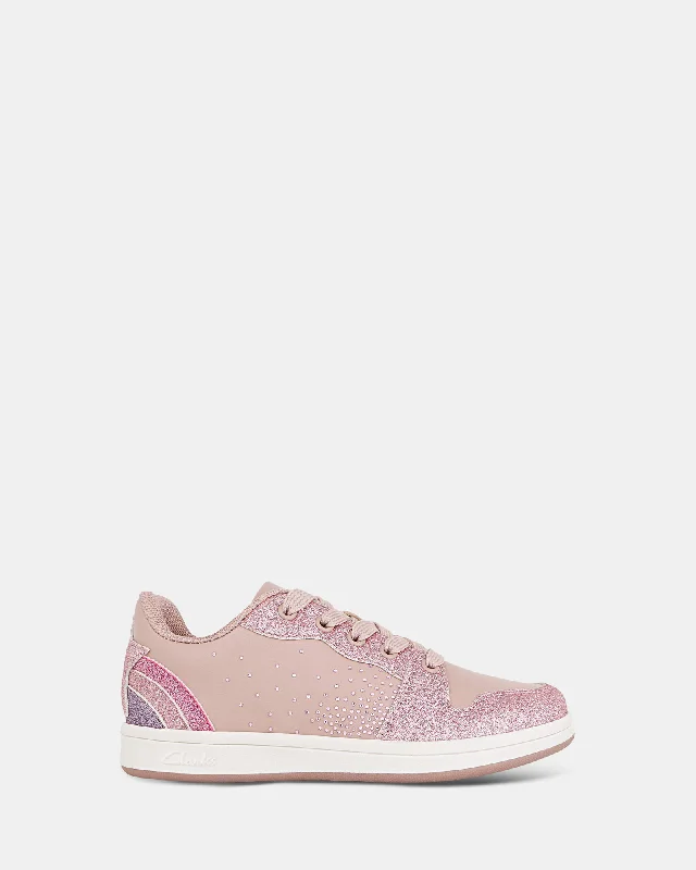 Men's loafers with a leather lacing systemDarci Senior Blush