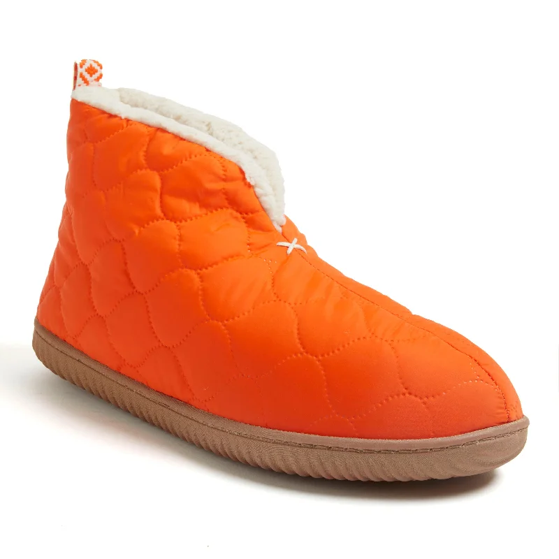 Men's slippers with a shock - absorbing midsoleDearfoams Men's Warm Up Bootie Slipper