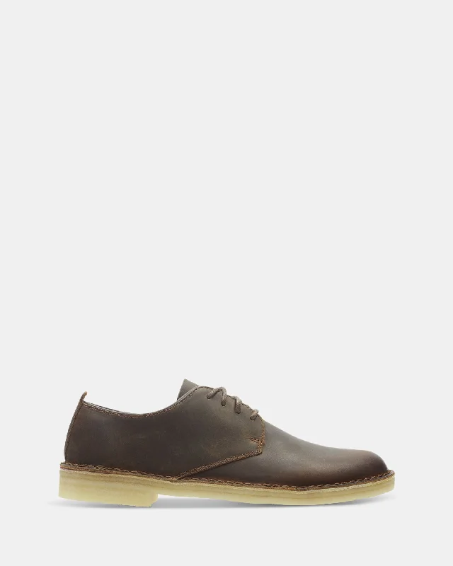 Men's loafers with a flexible sole for easy movementDesert London (M) Beeswax Leather