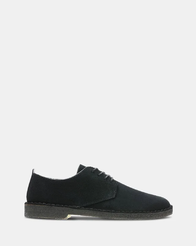 Men's loafers with a rubber sole for durabilityDesert London (M) Black Suede