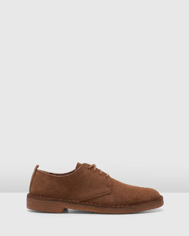 Men's loafers with a smooth leather finishDesert London (M) Cola Suede