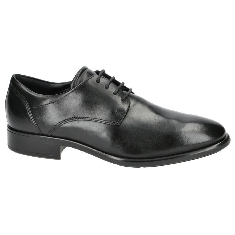 Breathable men's casual shoes for warm weatherCitytray Full Grain Leather Men's Derby Shoes
