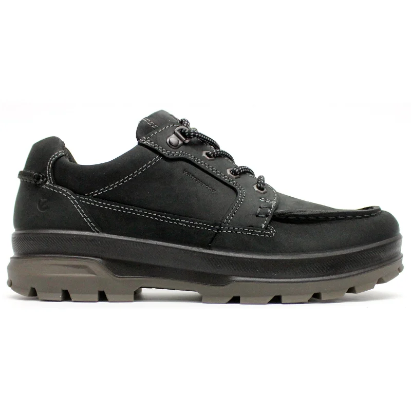 Men's casual shoes with a removable footbed for cleaningRugged Track Oiled Nubuck Men's Lace Up Shoes