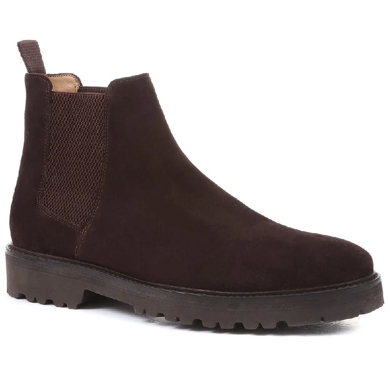 Men's casual shoes with a geometric patternFaringdon Lightweight Chelsea Boots - FARINGDON / 322 610