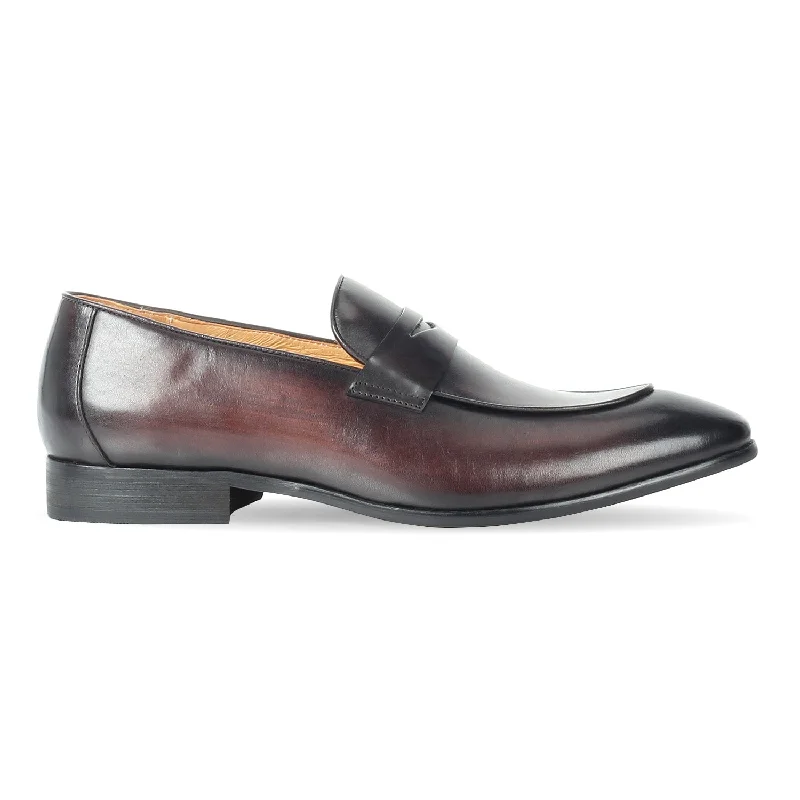 Men's loafers with a removable insole for cleaningHickory Brown formal driving style loafer