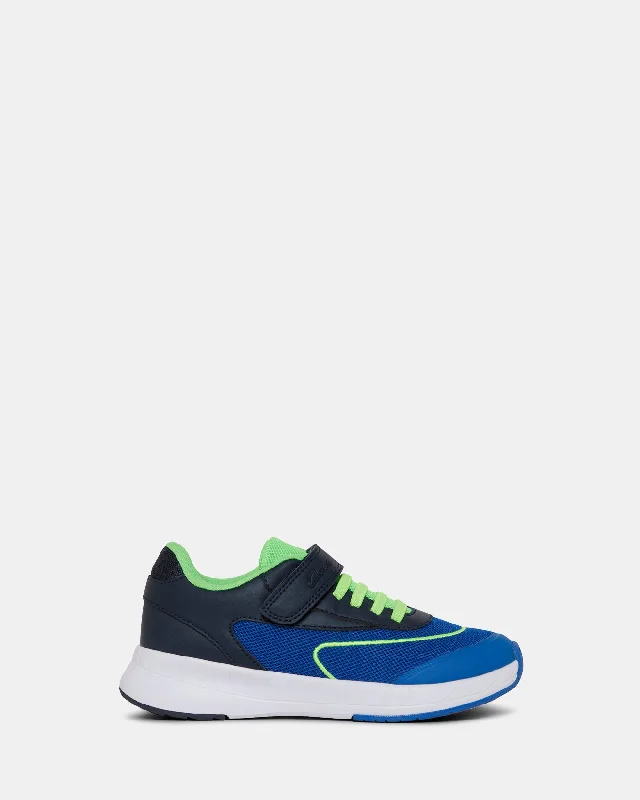 Men's loafers in a neutral color like black or brownHurricane 2.0 Blue/Neon Green