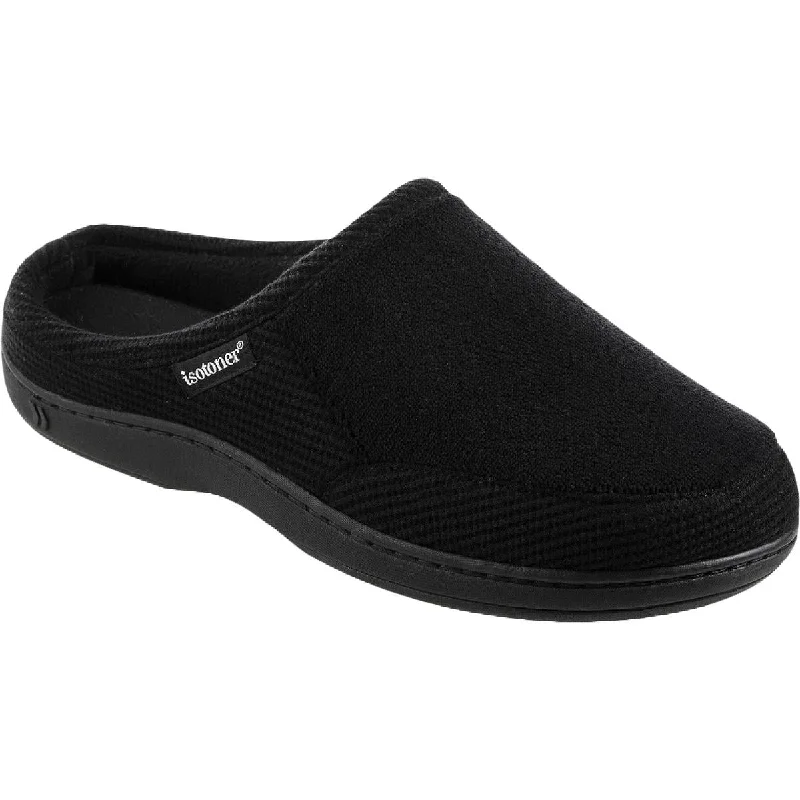 Men's slippers with a shock - absorbing midsoleIsotoner Mens Slip On Memory Foam Slide Slippers