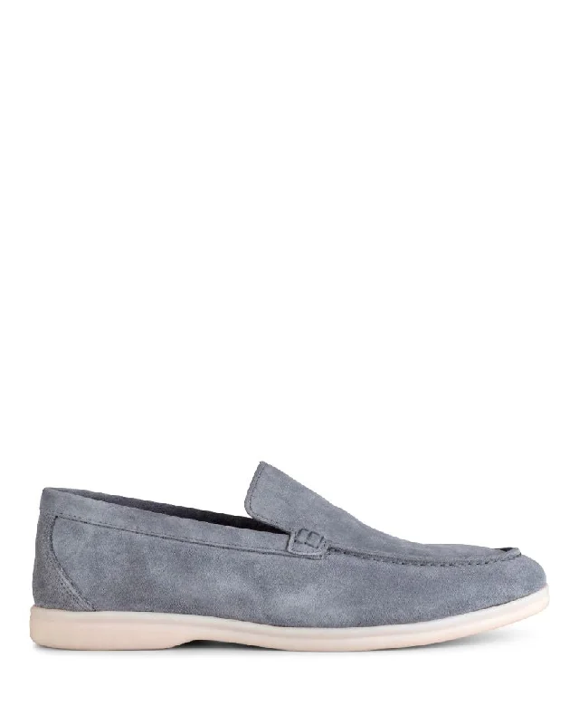 Men's loafers in a neutral color like black or brownJaxon Grey Suede