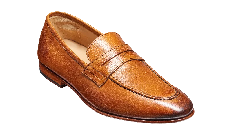 Men's loafers in a neutral color like black or brownLedley - Cedar Grain