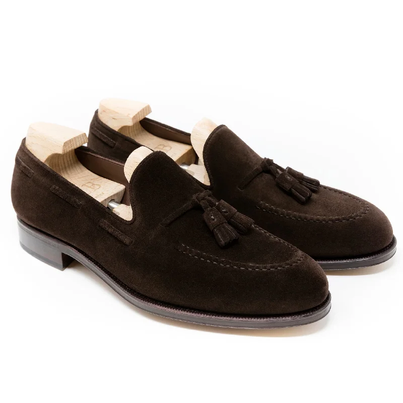 Men's leather loafers with a penny slotLANCASTER