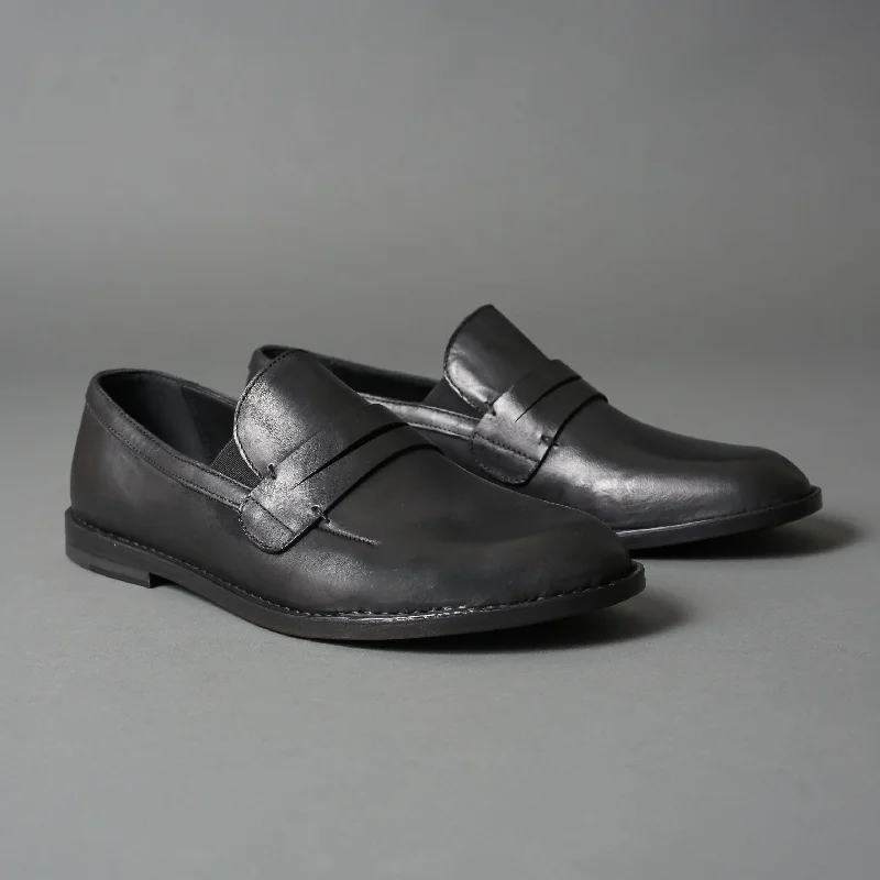 Men's loafers with a cushioned footbedM2266 Black