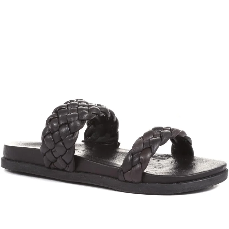 Suede men's casual shoes in earthy tonesMadeira Braided Platform Sandals - MADEIRA / 322 572